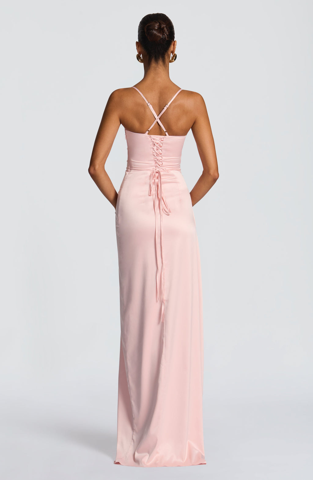Flourenne Helena Maxi Dress in Blush