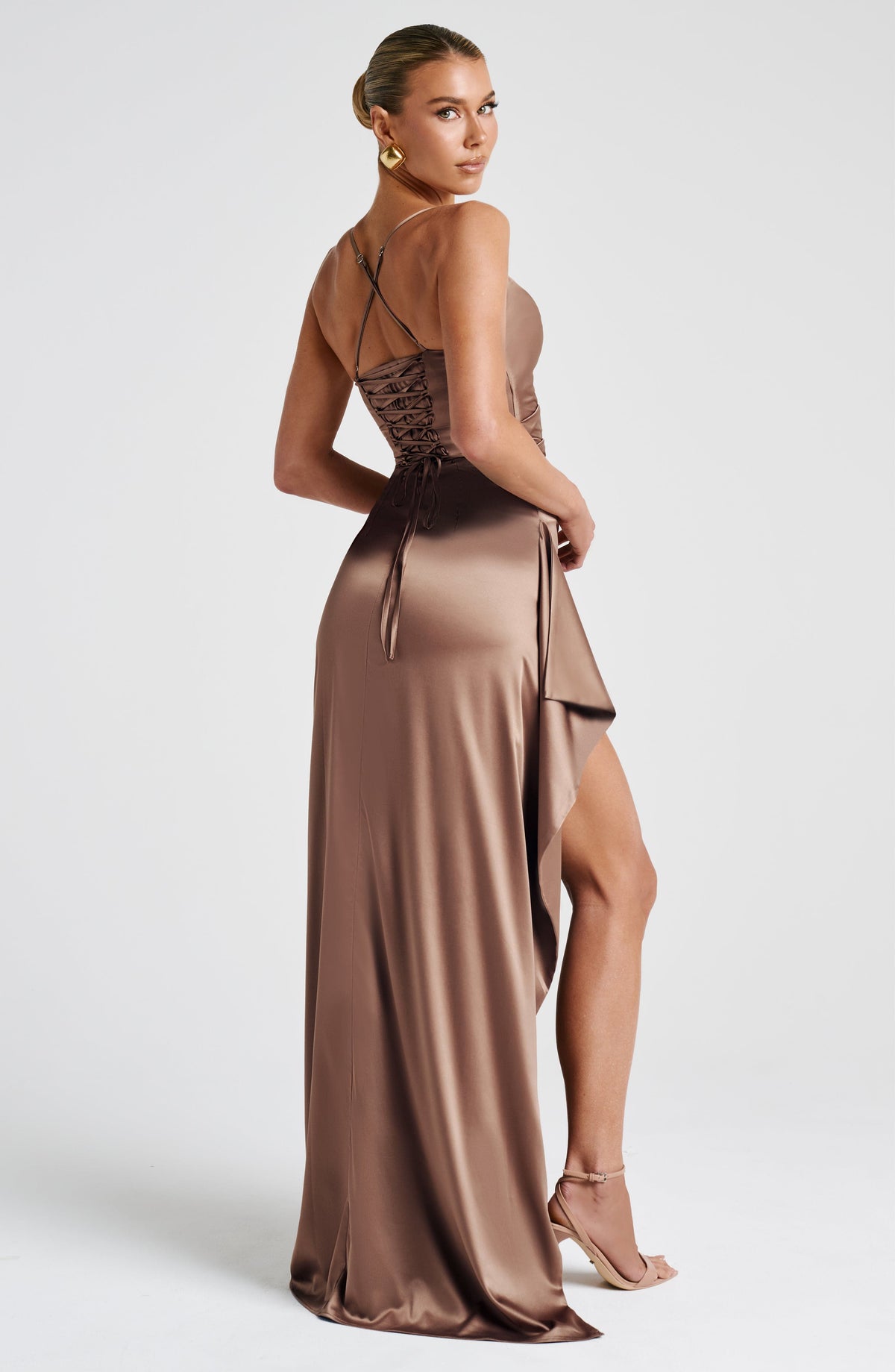 Flourenne Helena Maxi Dress in Hazel