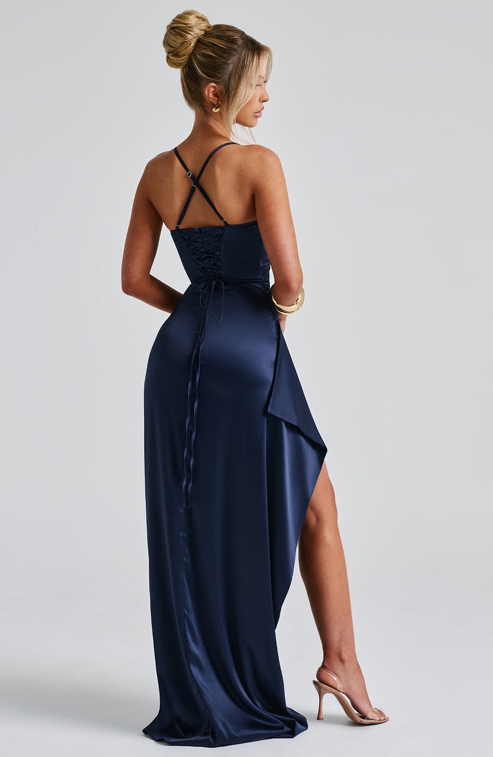 Flourenne Helena Maxi Dress in Navy