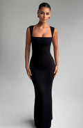 Flourenne Helenya Maxi Dress in Black