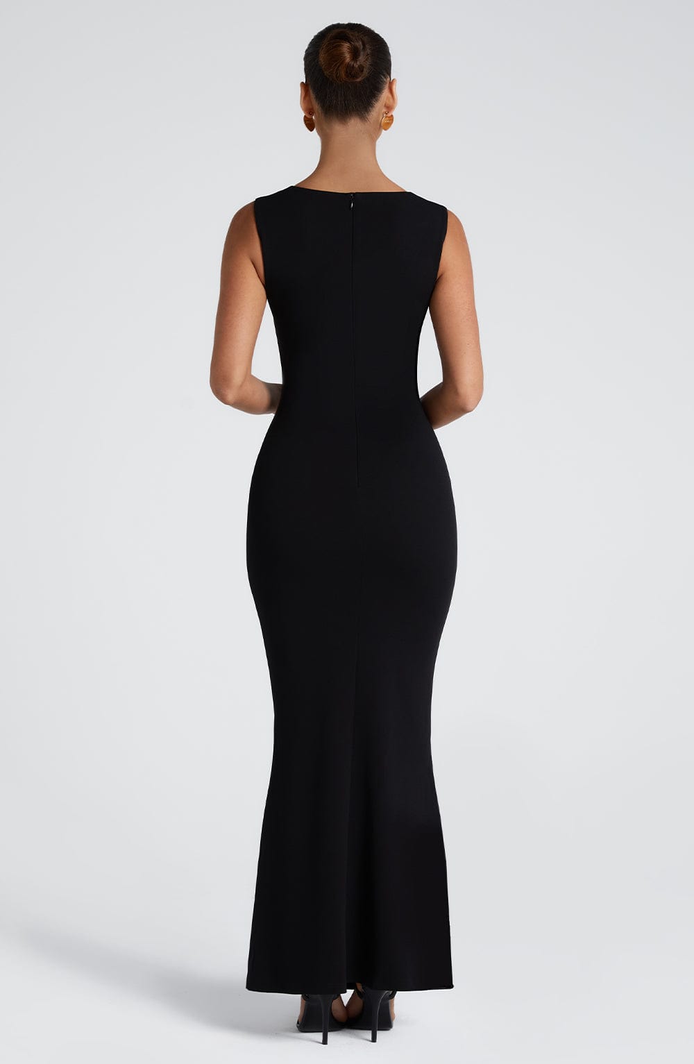 Flourenne Helenya Maxi Dress in Black