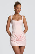 Flourenne Imogena Mini Dress in Blush