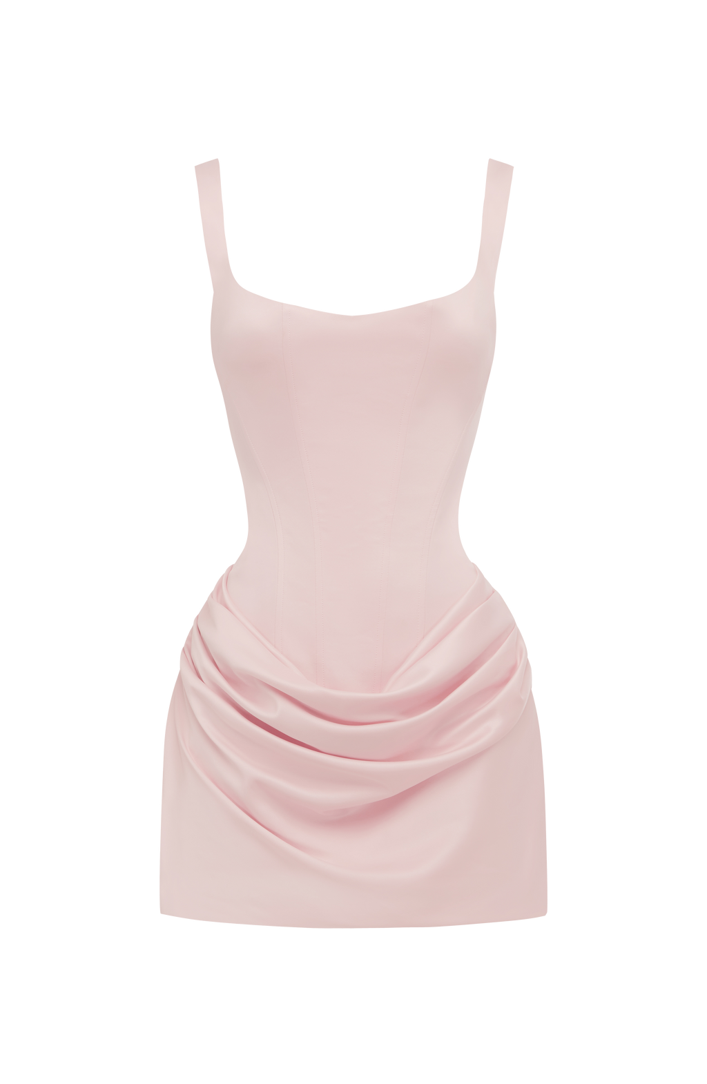 Flourenne Imogena Mini Dress in Blush