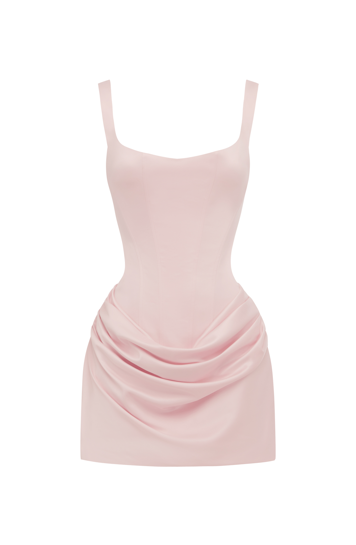 Flourenne Imogena Mini Dress in Blush