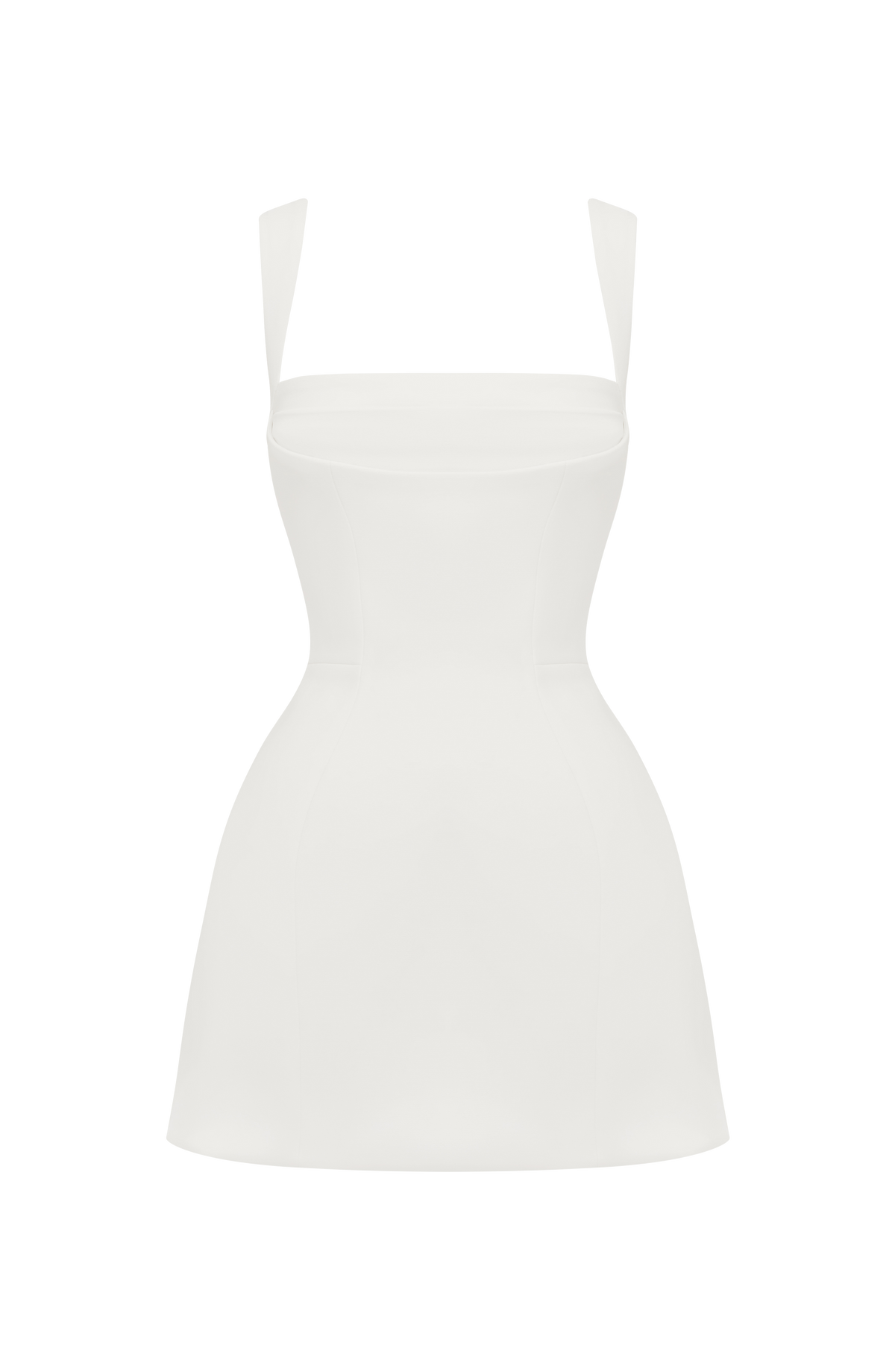 Flourenne Ionna Mini Dress in Ivory