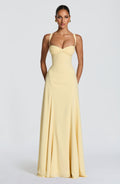 Flourenne Iriya Maxi Dress in Lemon