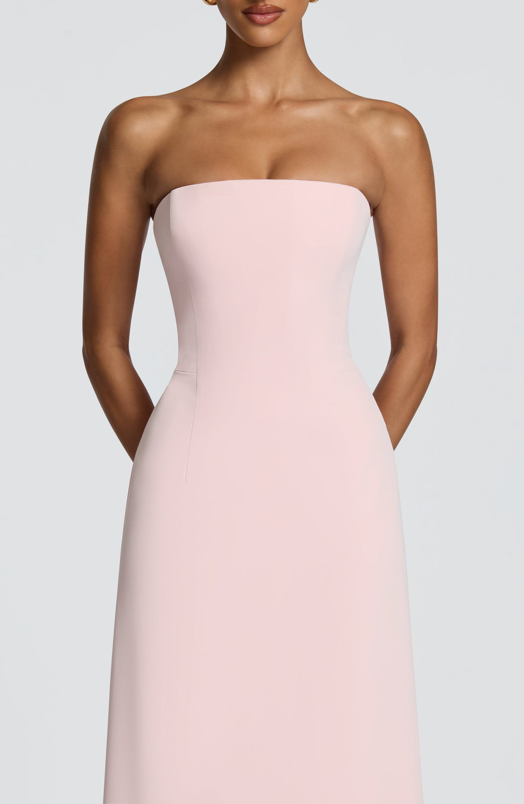 Flourenne Irmena Maxi Dress in Blush