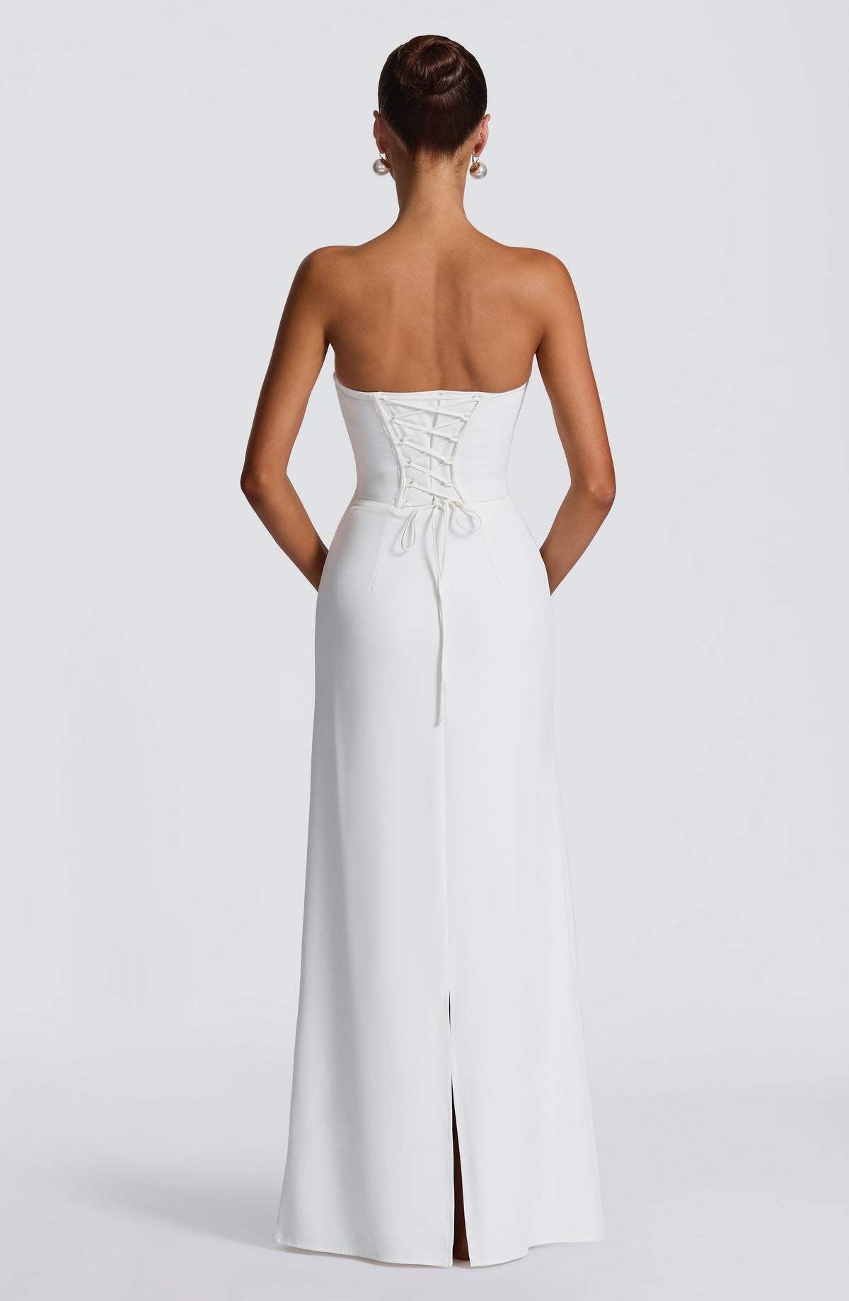 Flourenne Irmena Maxi Dress in Ivory