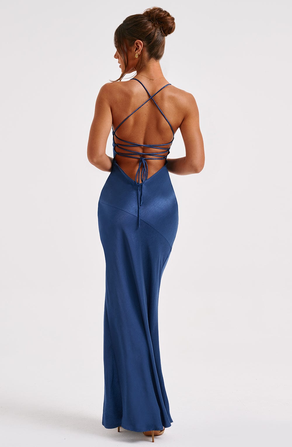 Flourenne Isabeau Maxi Dress in Navy