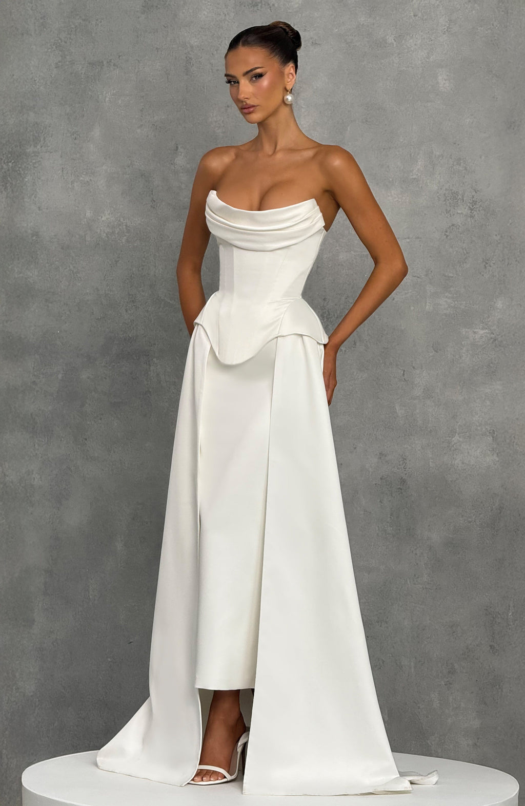 Flourenne Jamira Corset in Ivory