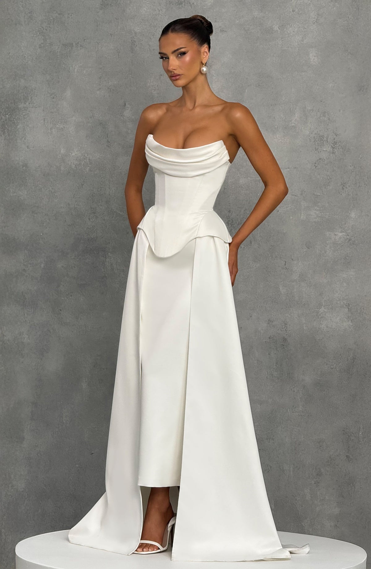 Flourenne Jamira Corset in Ivory