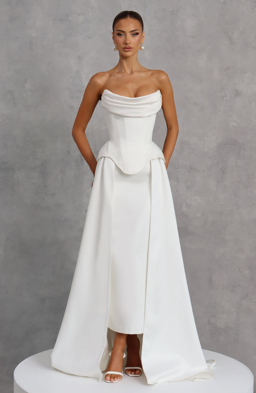 Flourenne Jamira Corset in Ivory