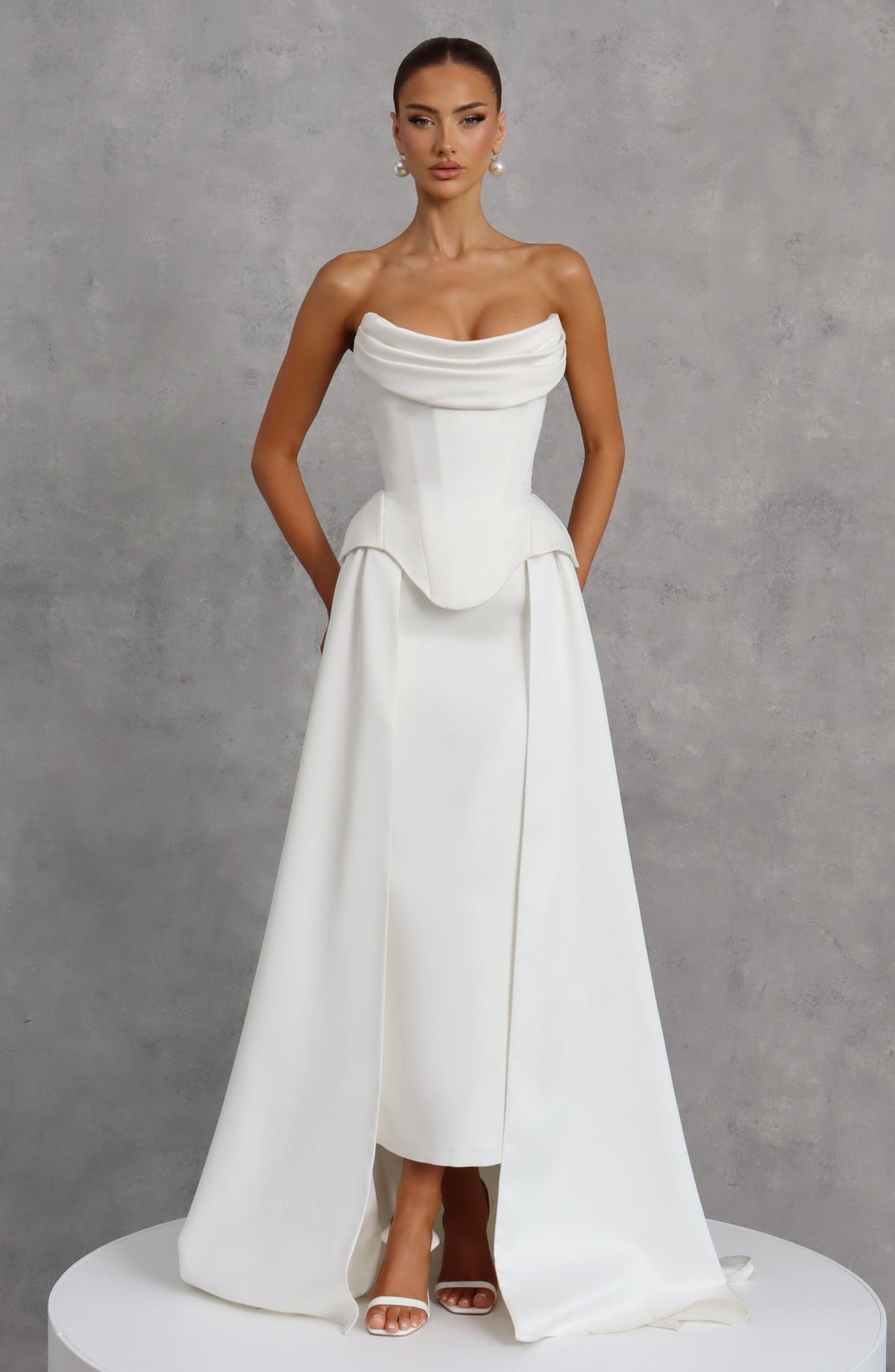 Flourenne Jamira Corset in Ivory