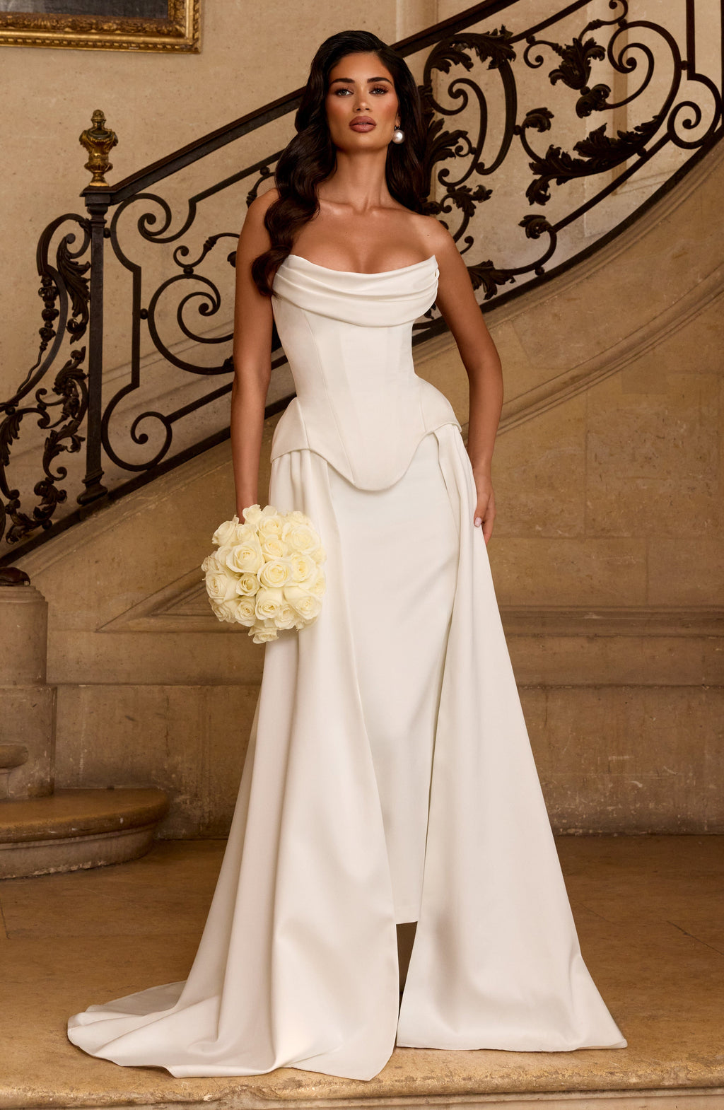 Flourenne Jamira Corset in Ivory