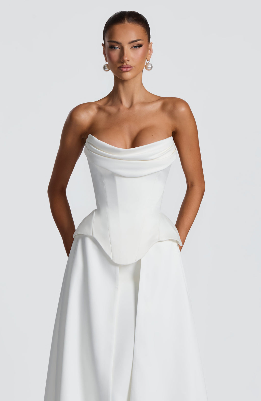 Flourenne Jamira Corset in Ivory