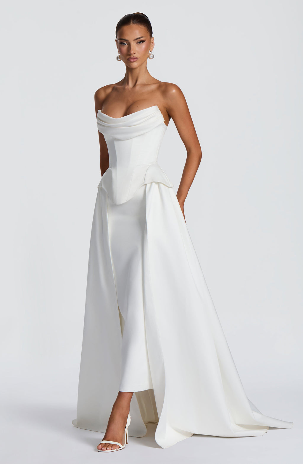 Flourenne Jamira Corset in Ivory
