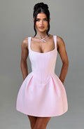 Flourenne Janelia Mini Dress in Blush