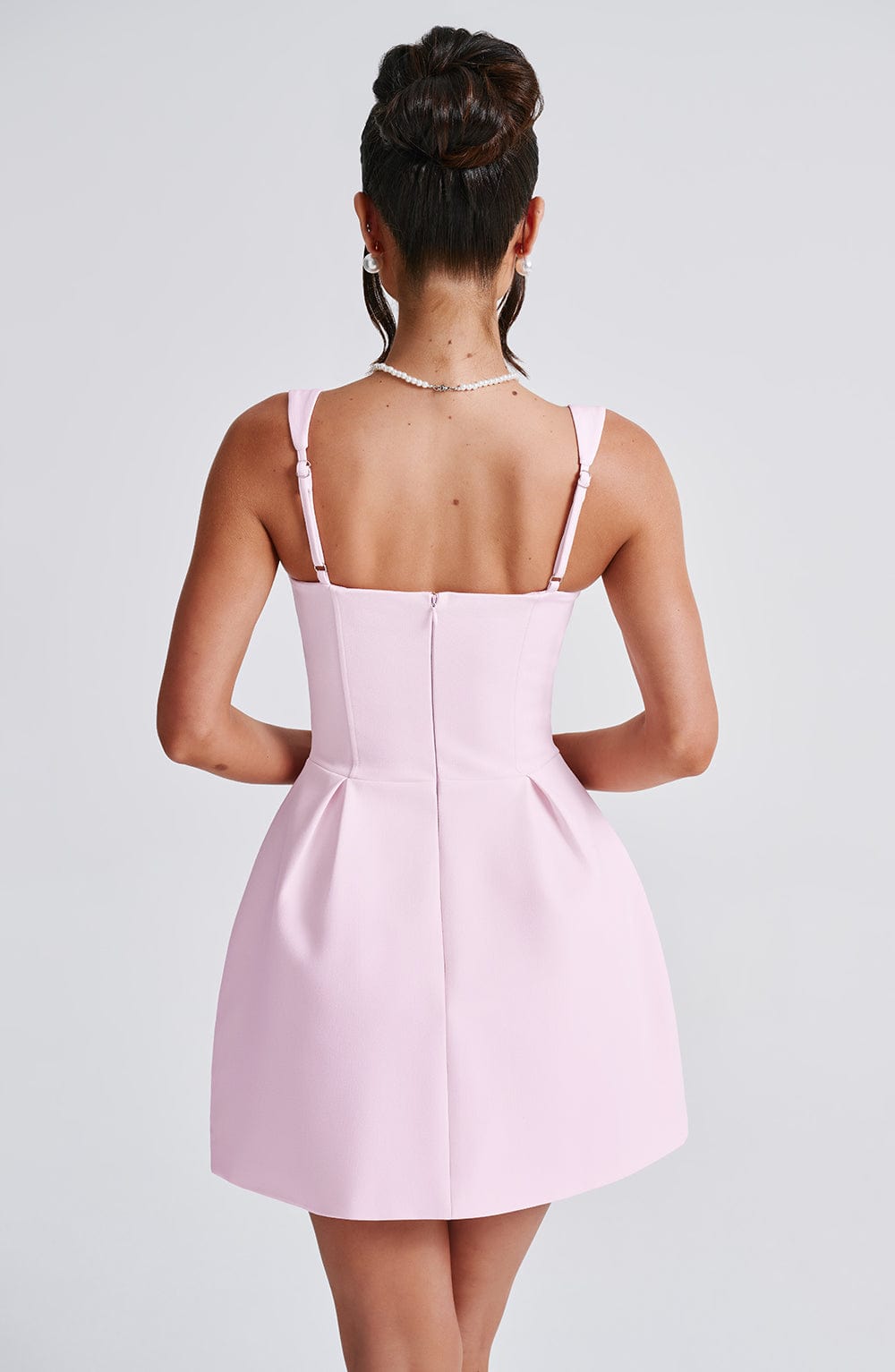 Flourenne Janelia Mini Dress in Blush