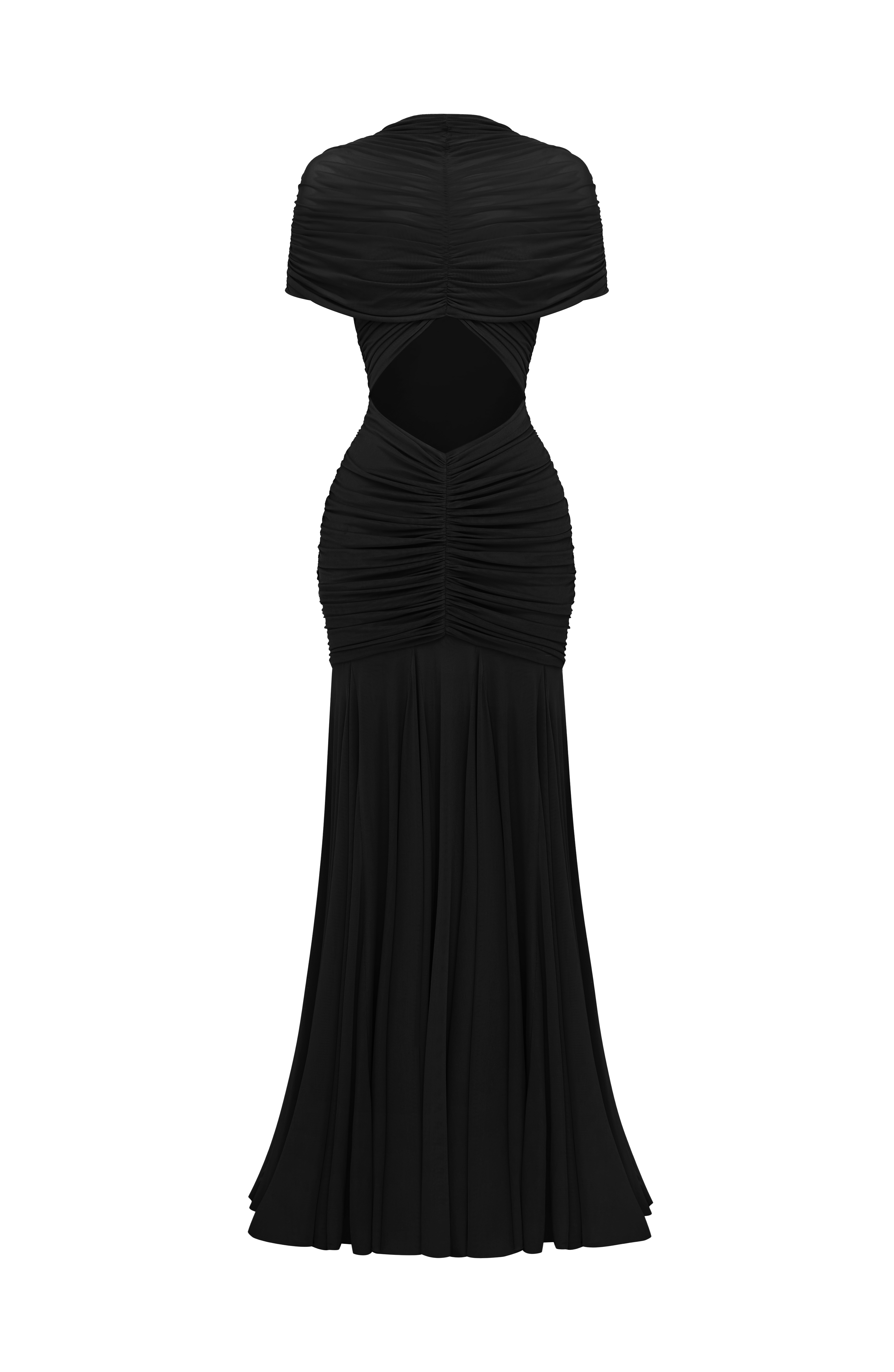 Flourenne Jayla Maxi Dress in Black