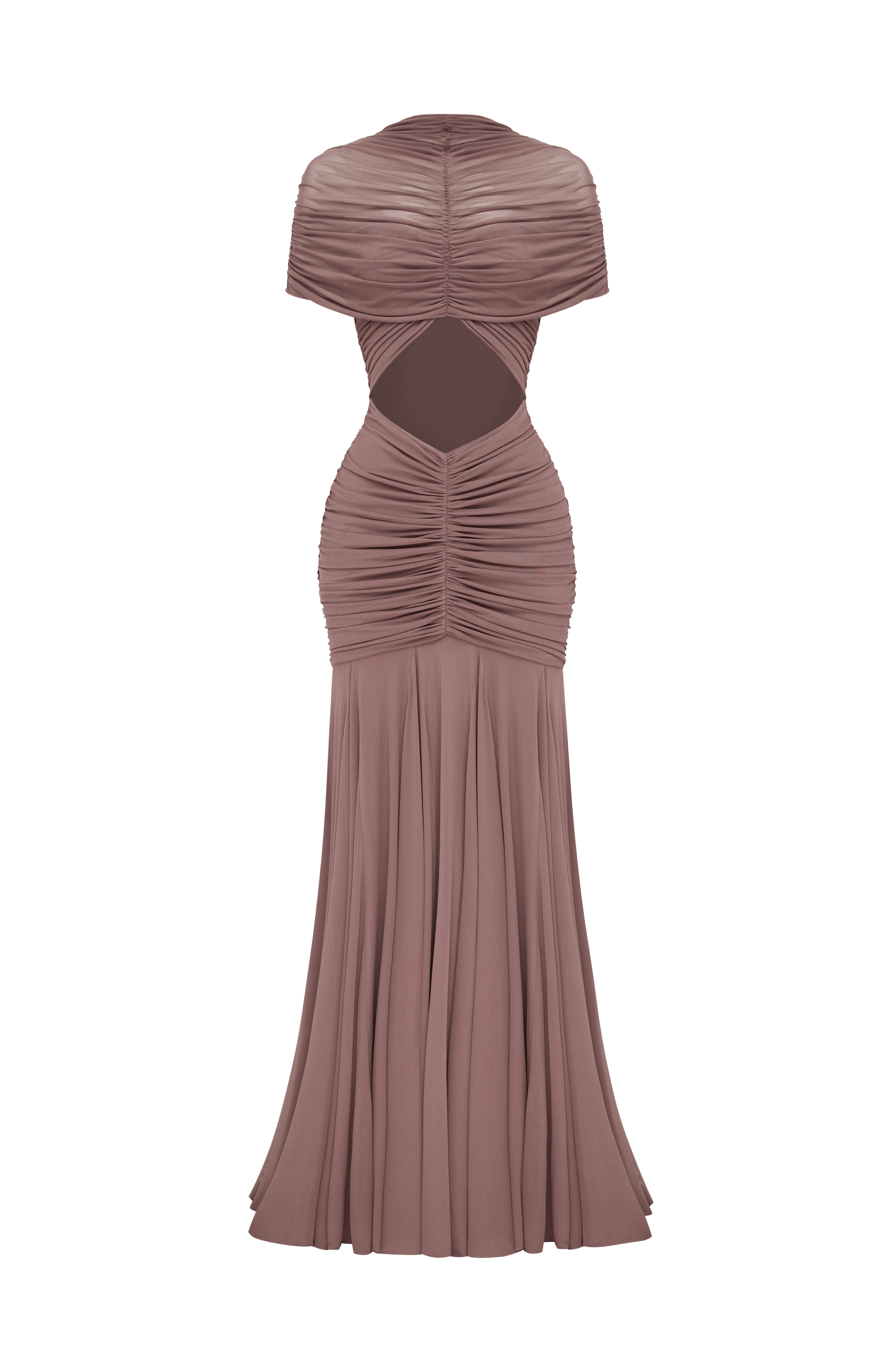 Flourenne Jayla Maxi Dress in Dusty Rose