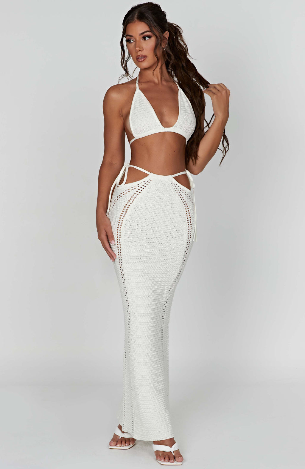 Flourenne Jiana Top in White