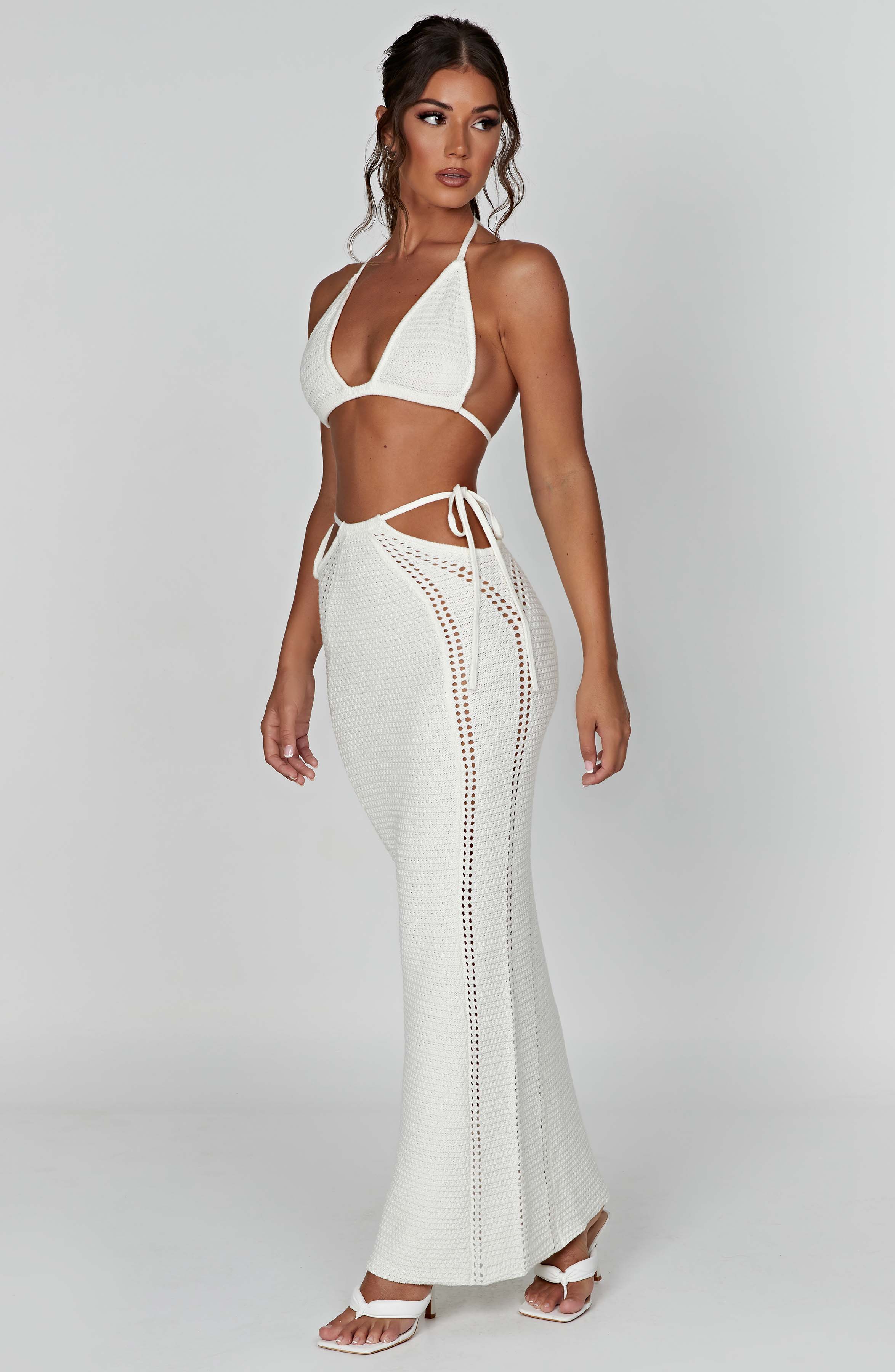 Flourenne Jiana Top in White
