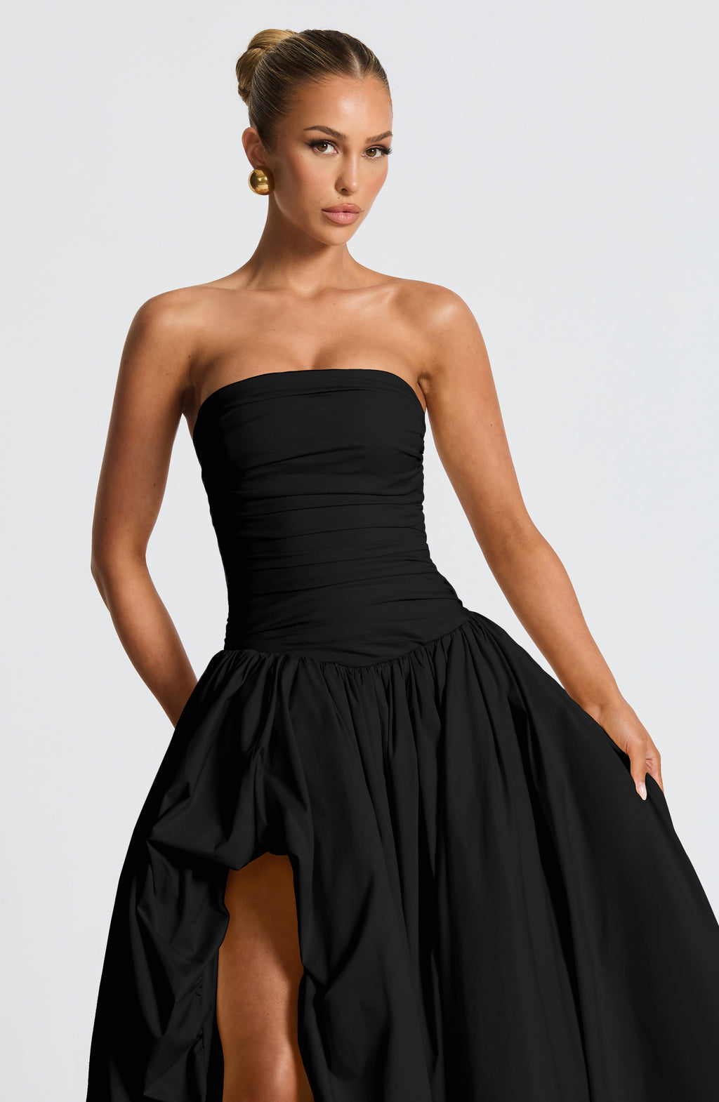 Flourenne Jilena Maxi Dress in Black