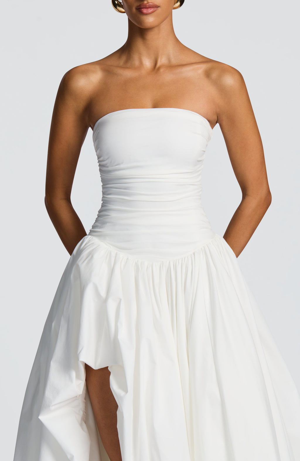 Flourenne Jilena Maxi Dress in Ivory