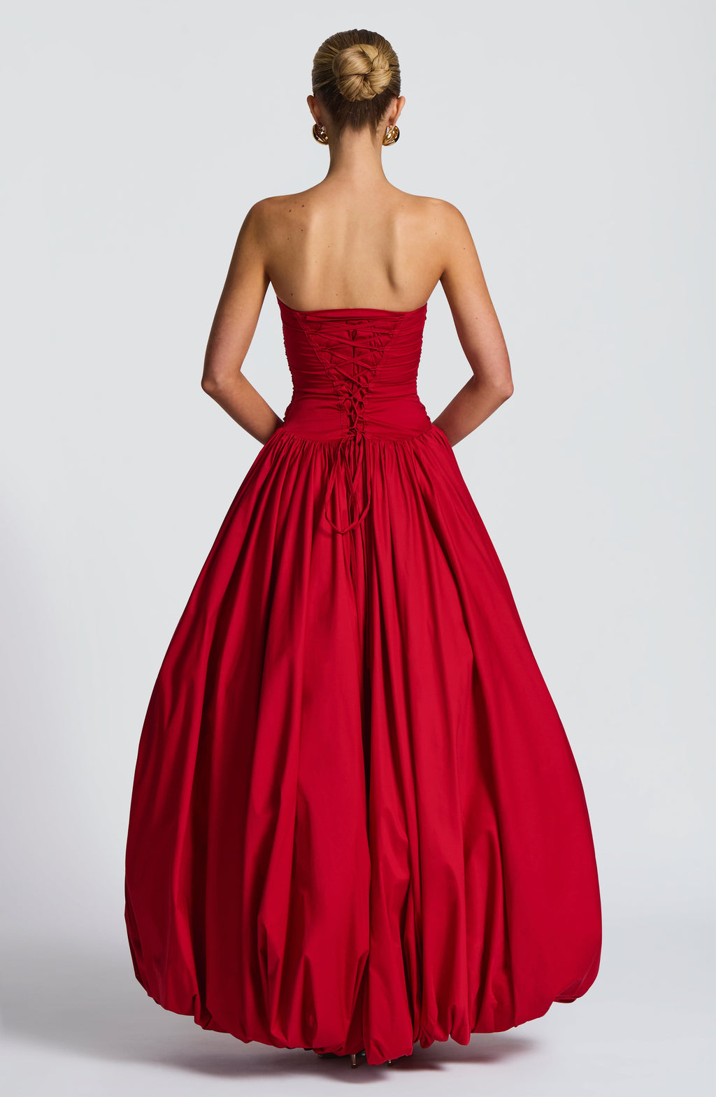 Flourenne Jilena Maxi Dress in Red