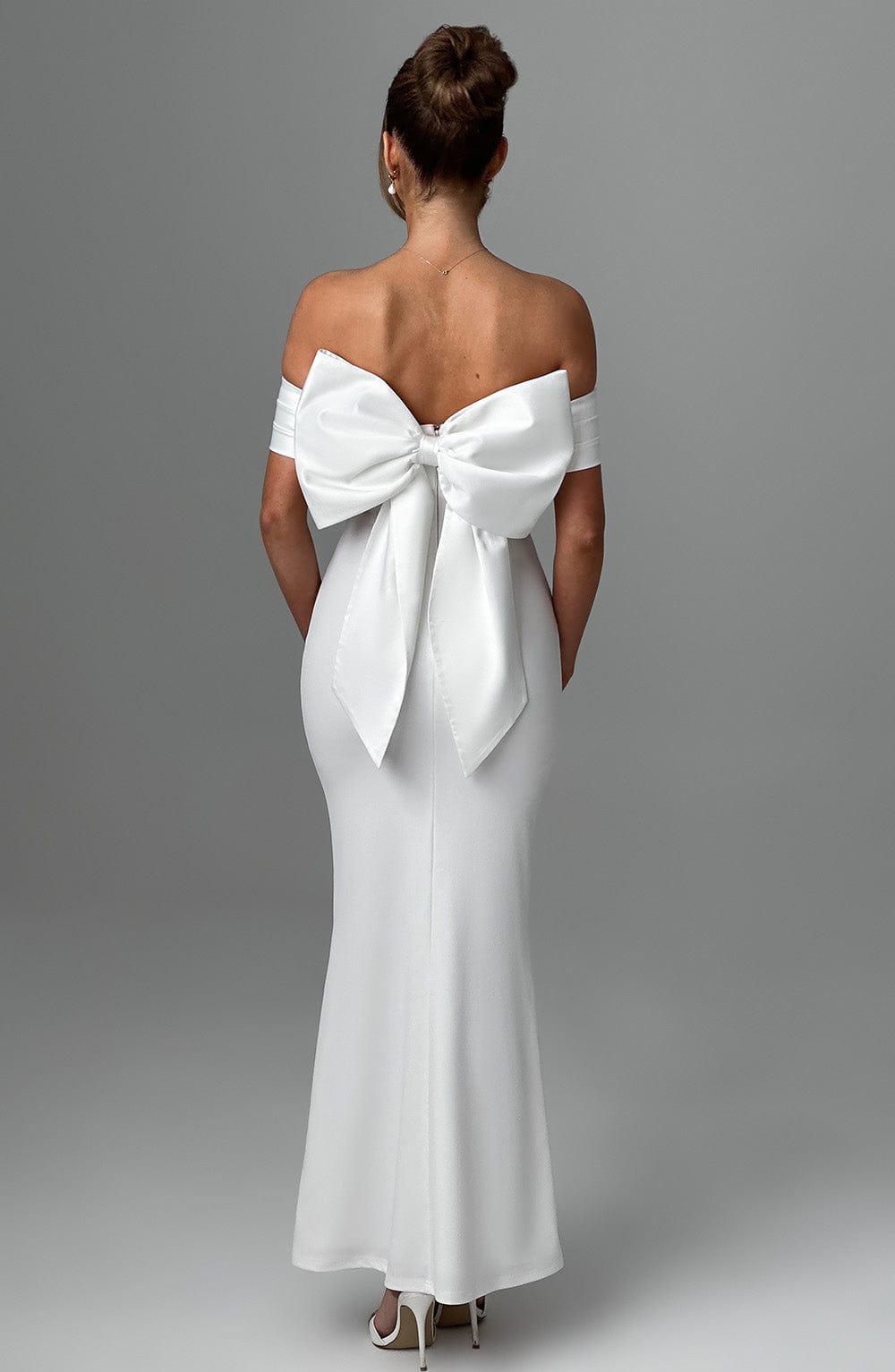 Flourenne Joannah Maxi Dress in Ivory