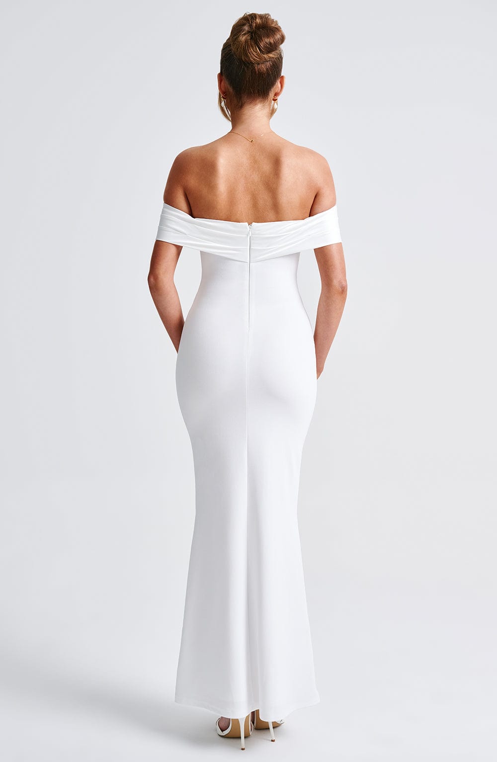 Flourenne Joannah Maxi Dress in Ivory
