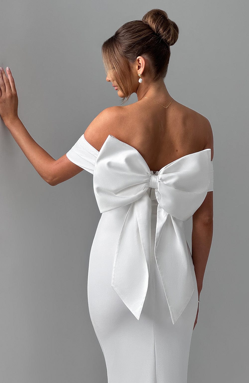Flourenne Joannah Maxi Dress in Ivory
