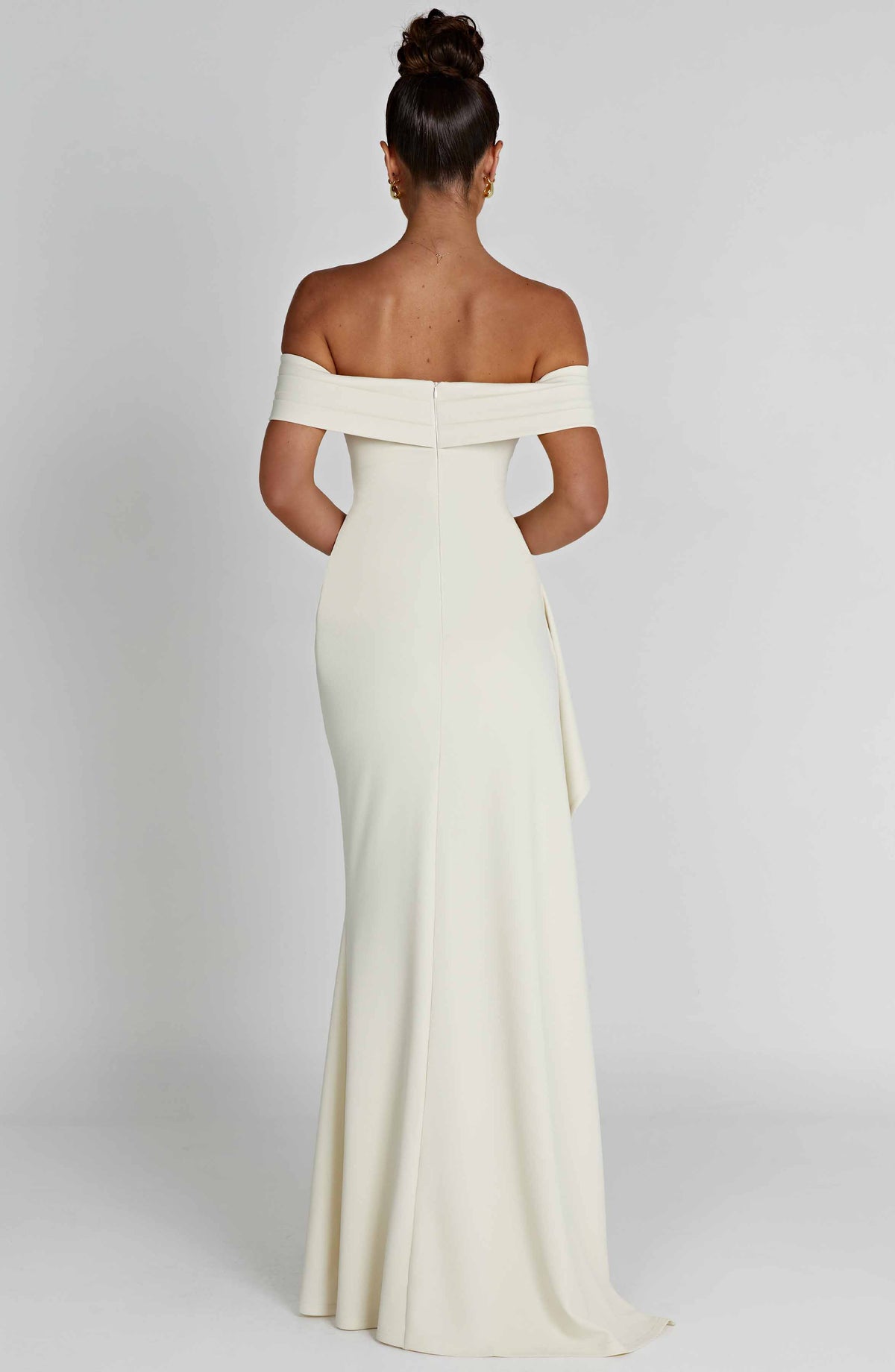 Flourenne Jocelyn Maxi Dress in Ivory