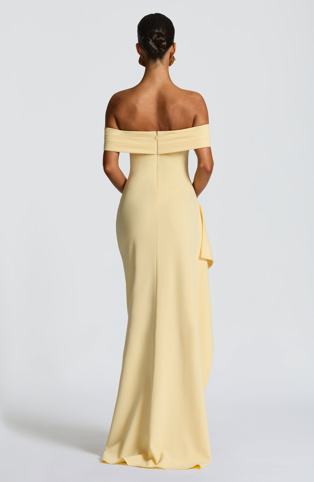 Flourenne Jocelyn Maxi Dress in Lemon