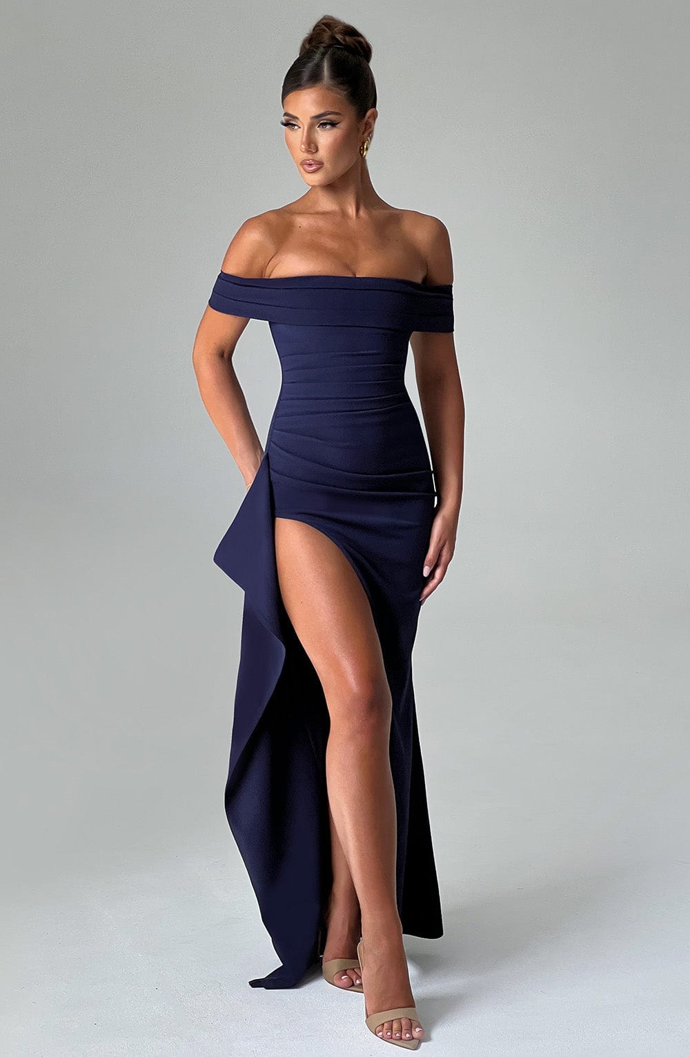 Flourenne Jocelyn Maxi Dress in Navy