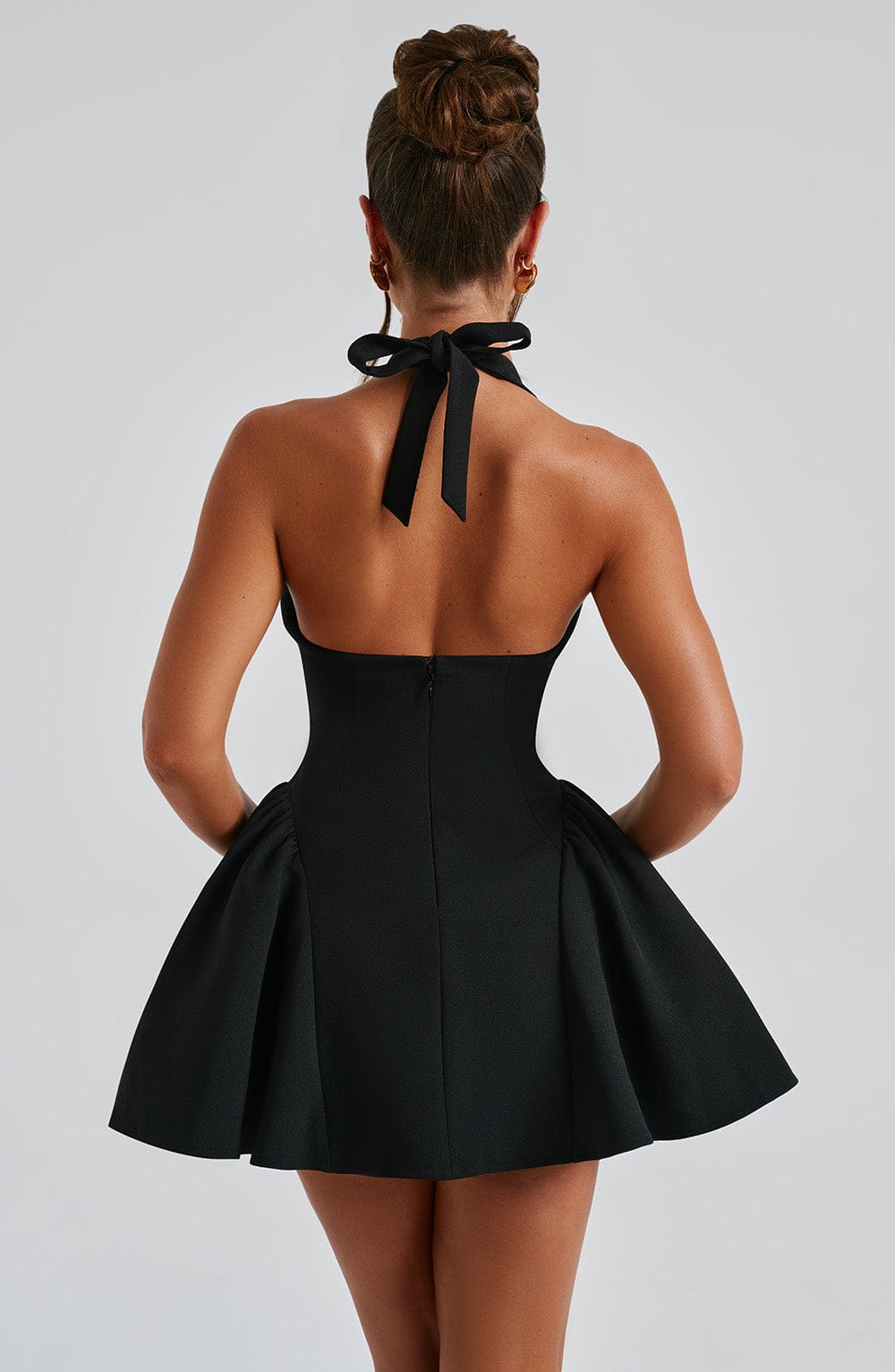 Flourenne Joelle Playsuit in Black