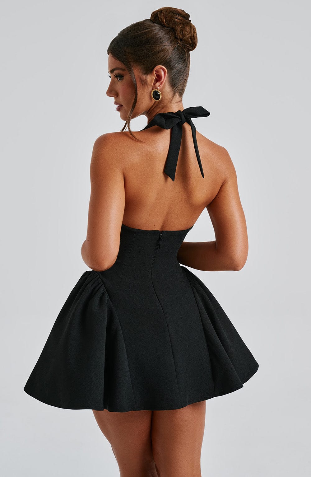 Flourenne Joelle Playsuit in Black