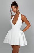 Flourenne Joelle Playsuit in Ivory