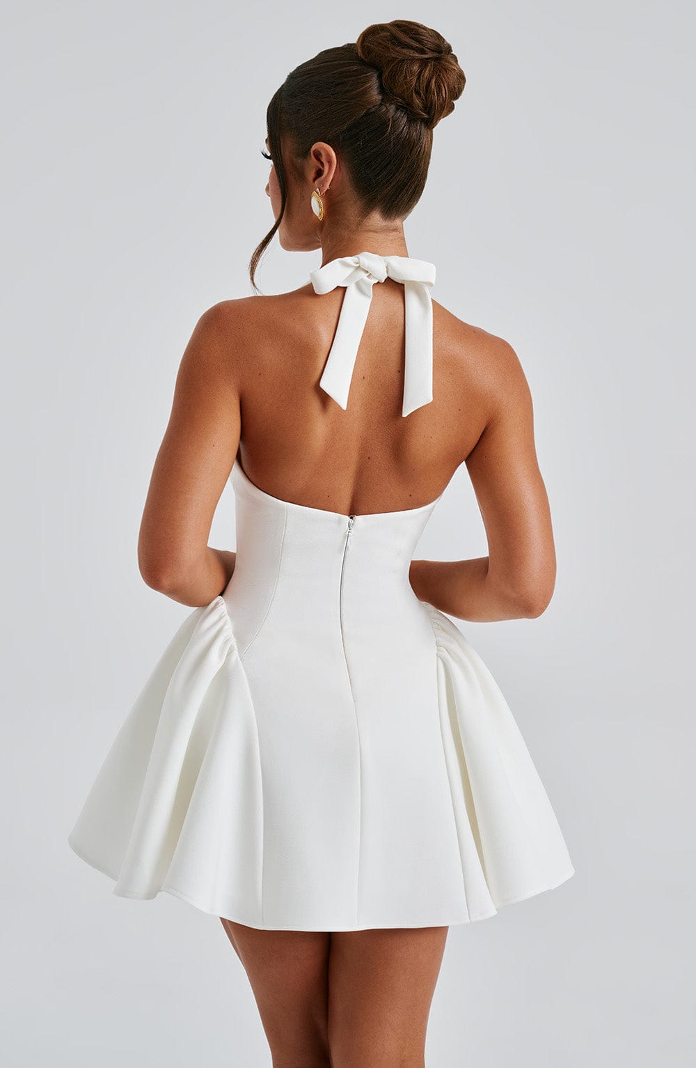 Flourenne Joelle Playsuit in Ivory