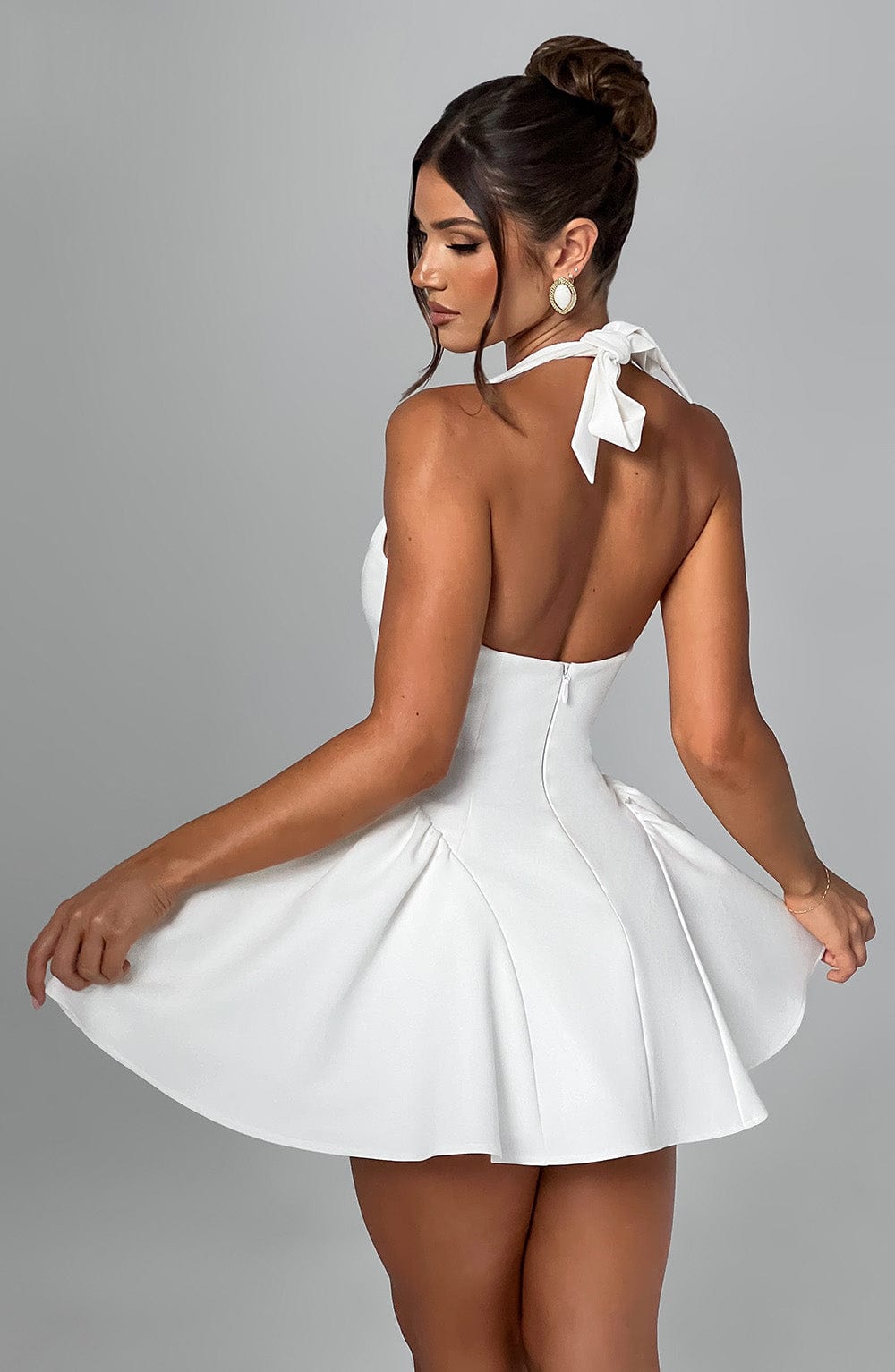 Flourenne Joelle Playsuit in Ivory