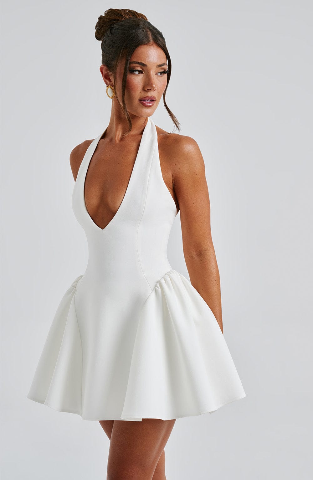 Flourenne Joelle Playsuit in Ivory