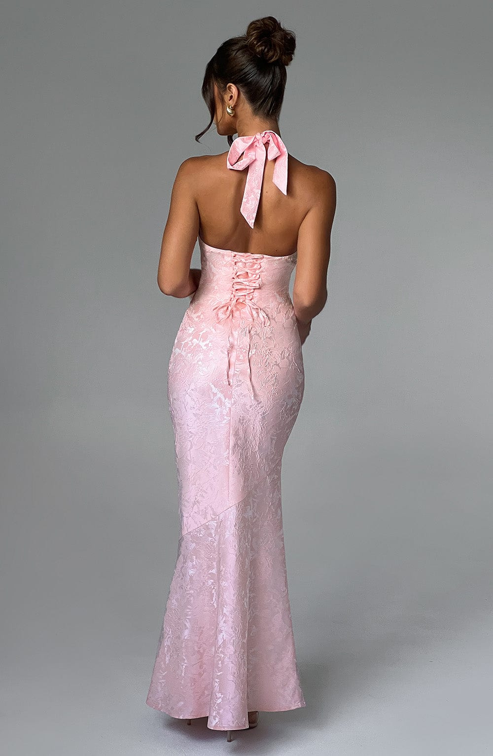 Flourenne Josefina Maxi Dress in Blush