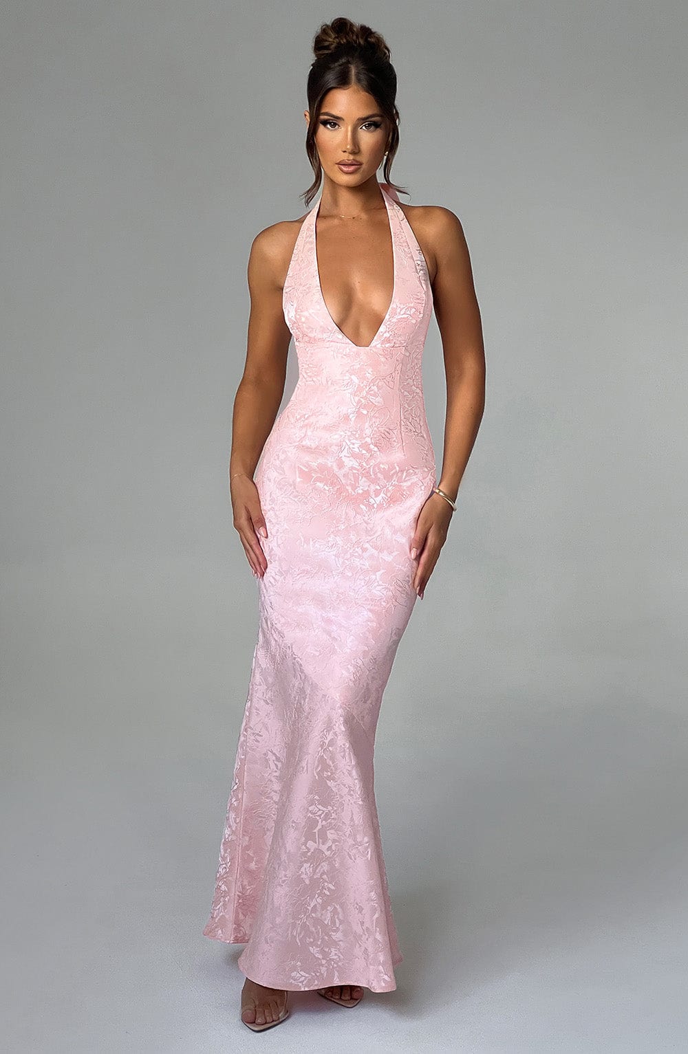 Flourenne Josefina Maxi Dress in Blush