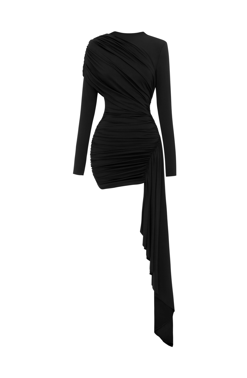 Flourenne Jovina Mini Dress in Black