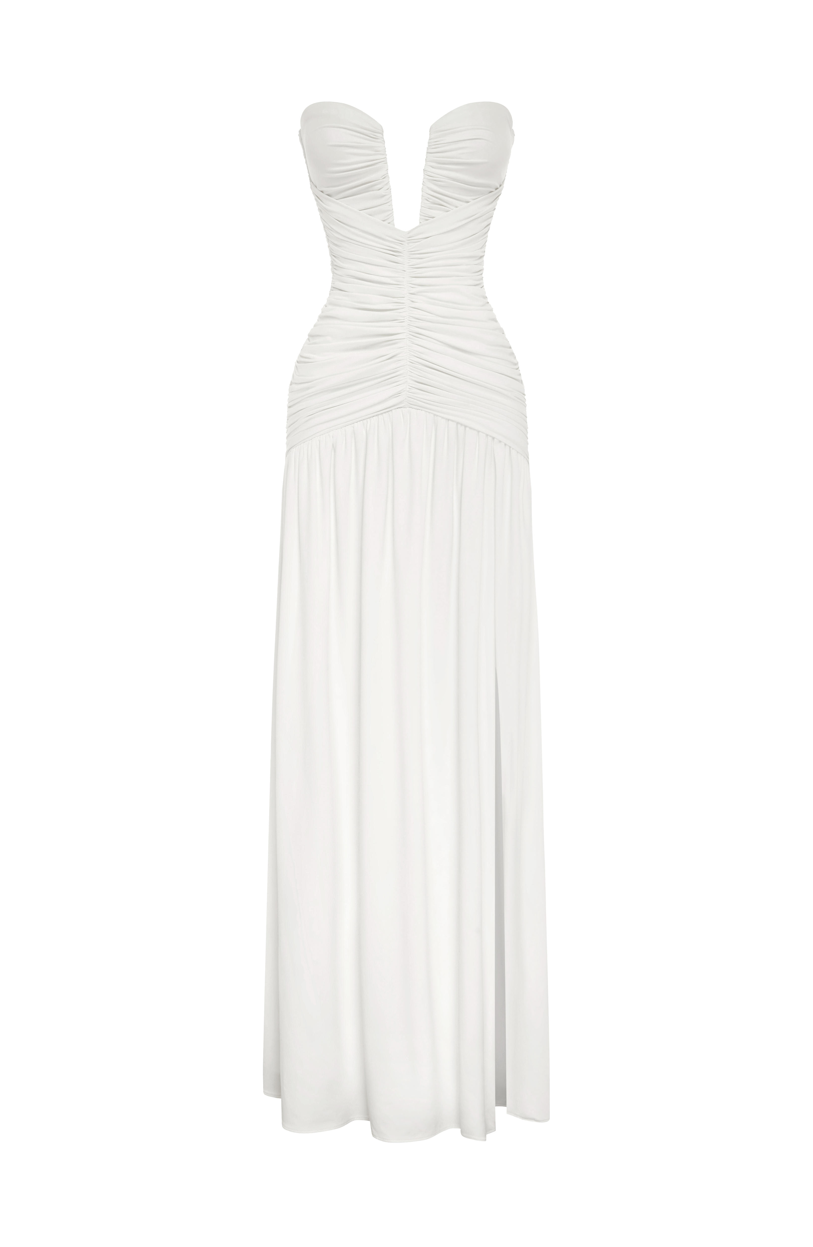 Flourenne Junelle Maxi Dress in White