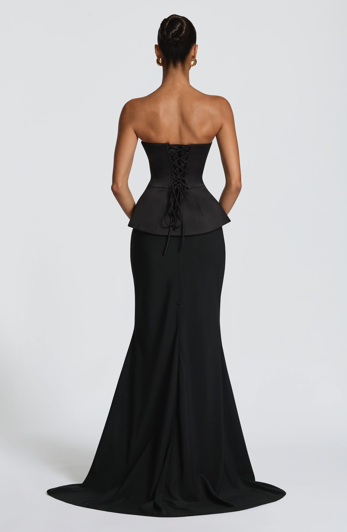 Flourenne Kaiana Maxi Skirt in Black