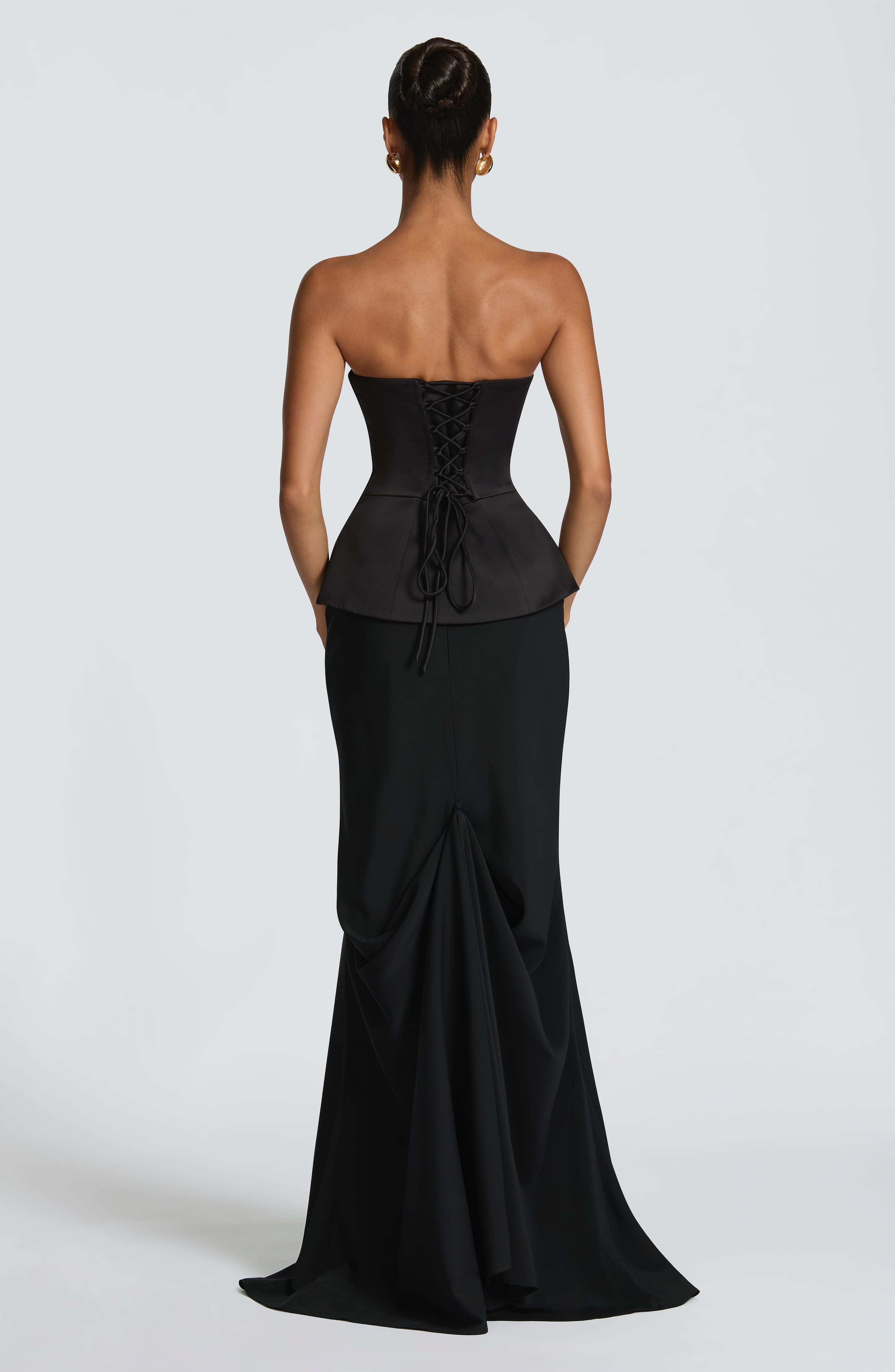 Flourenne Kaiana Maxi Skirt in Black
