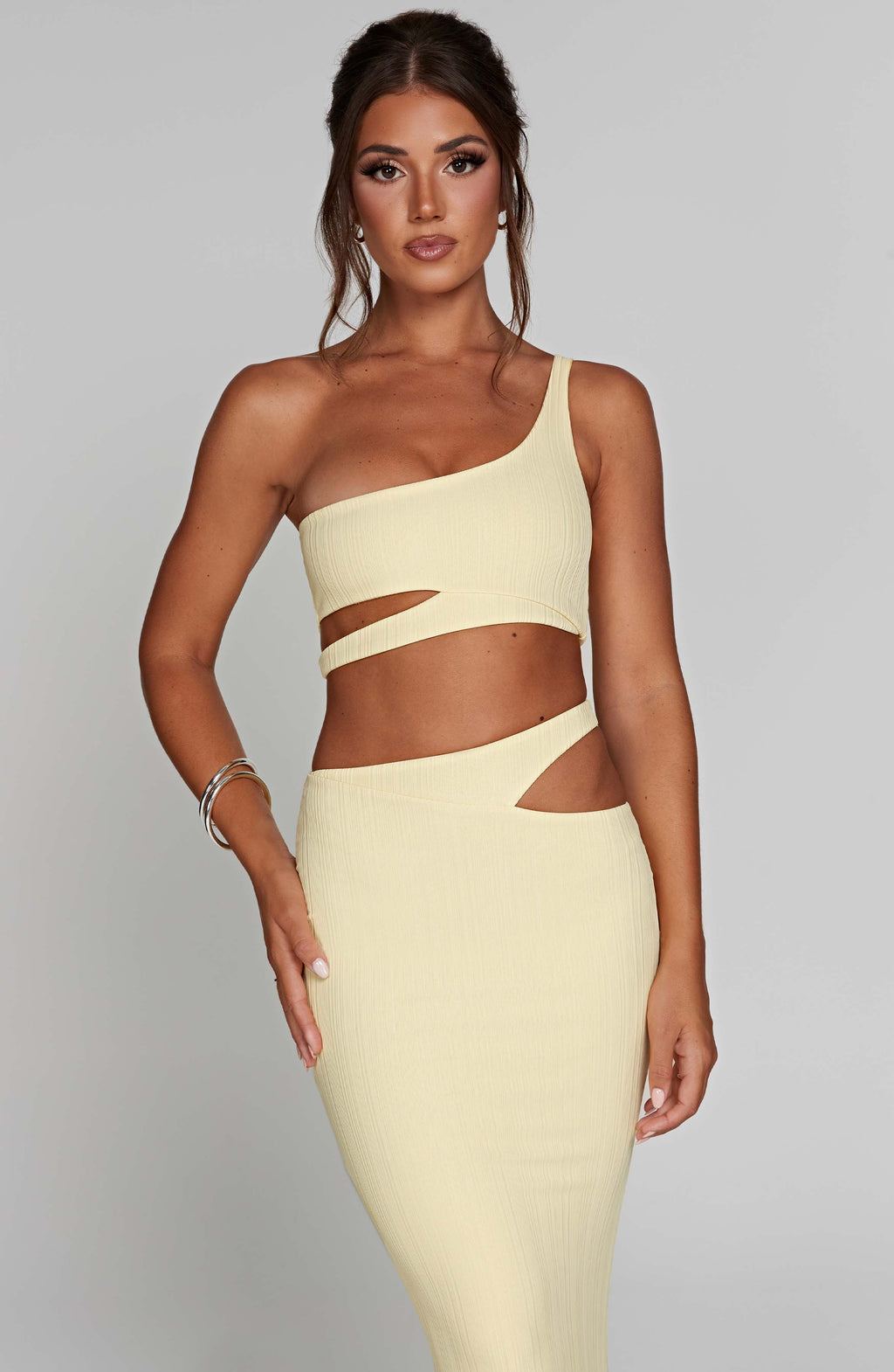 Flourenne Kaira Top in Lemon