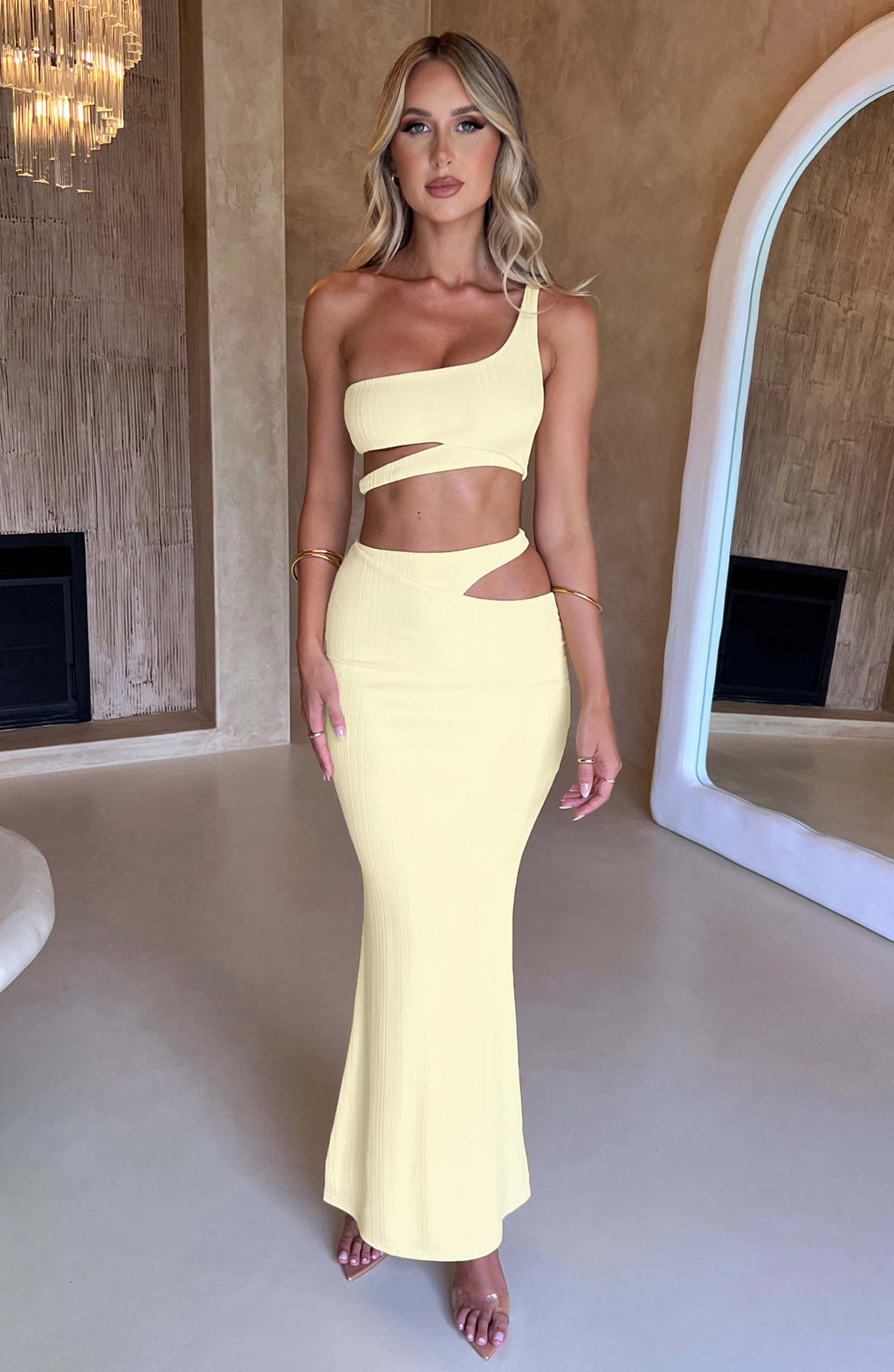 Flourenne Kaira Top in Lemon
