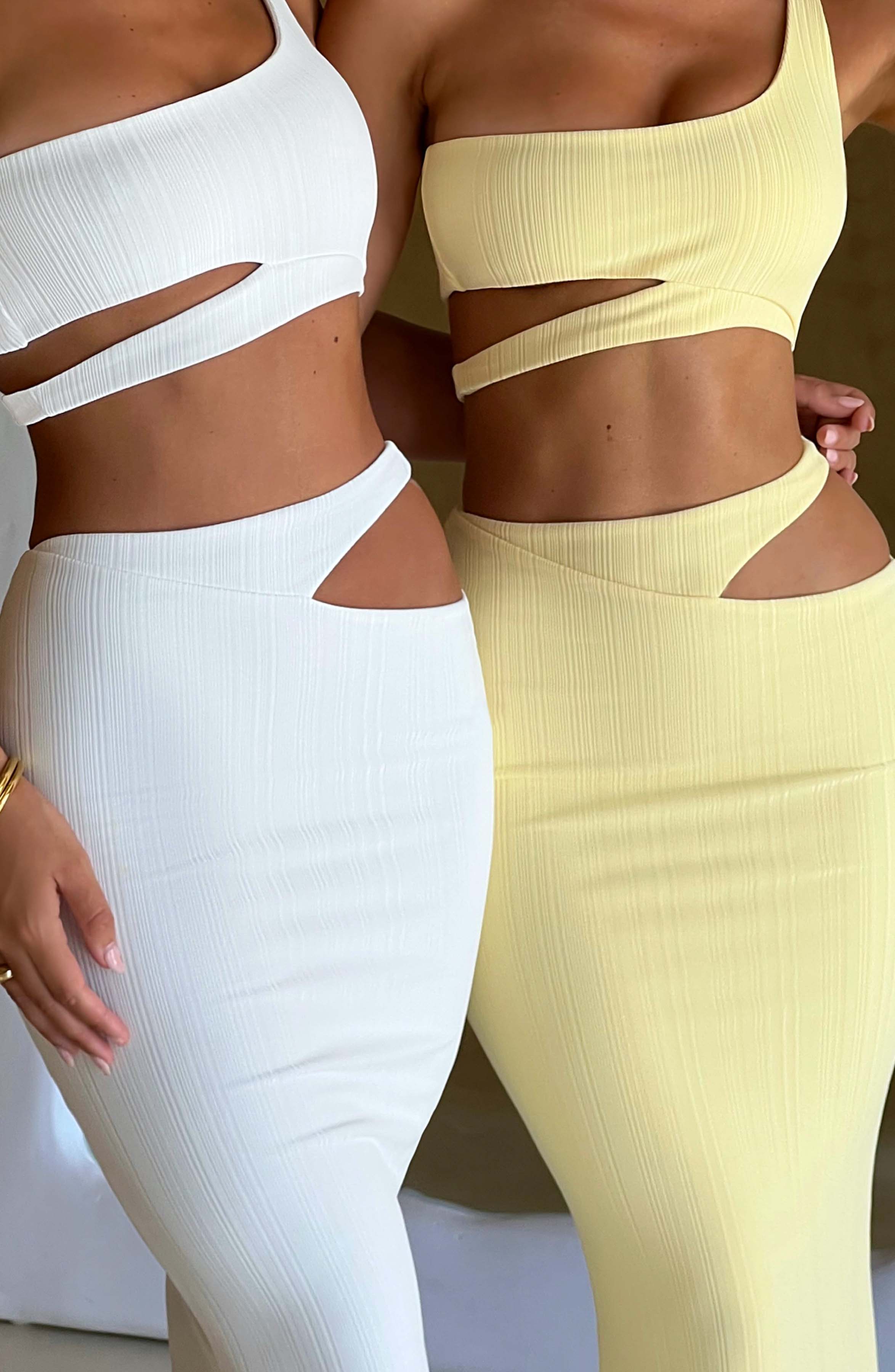 Flourenne Kaira Top in Lemon
